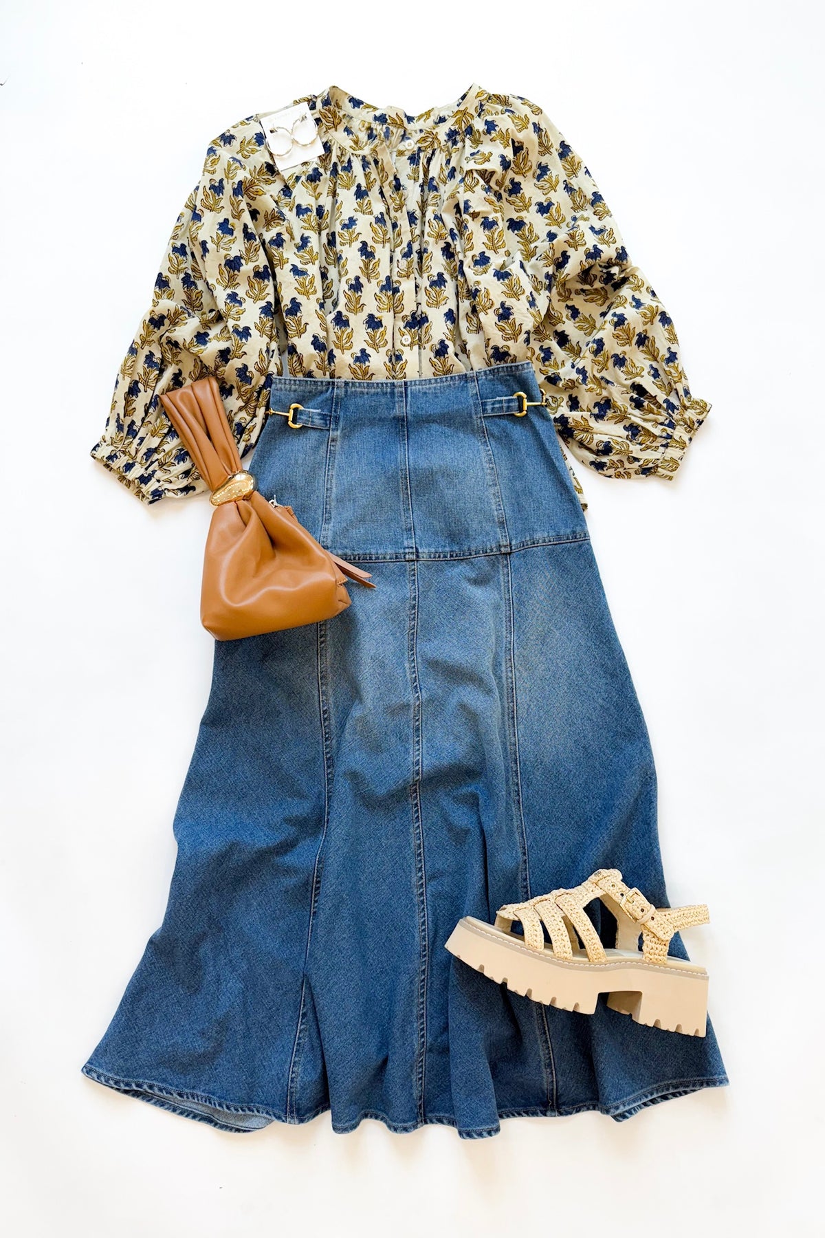 Morgan Denim Skirt