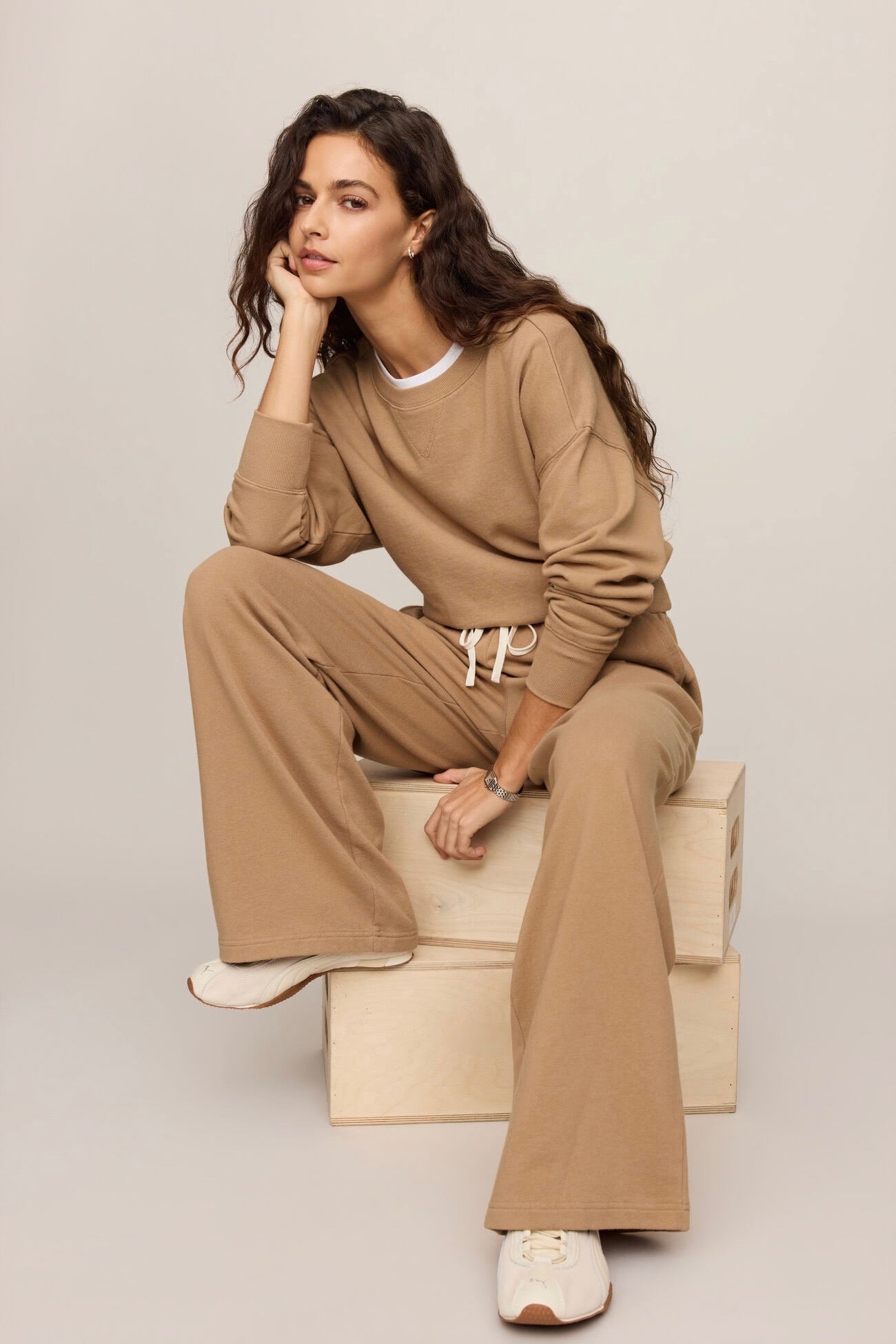 Clubhouse Sweatshirt Light Toffee