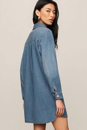 Lucie Denim Shirt Dress