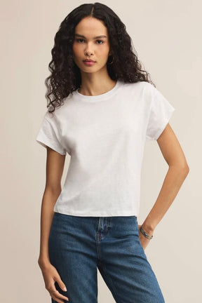 Modern Slub Tee White