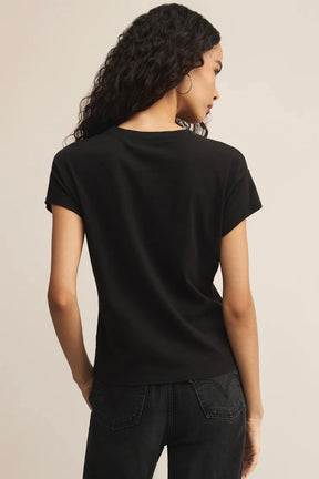 Modern Slub Tee Black