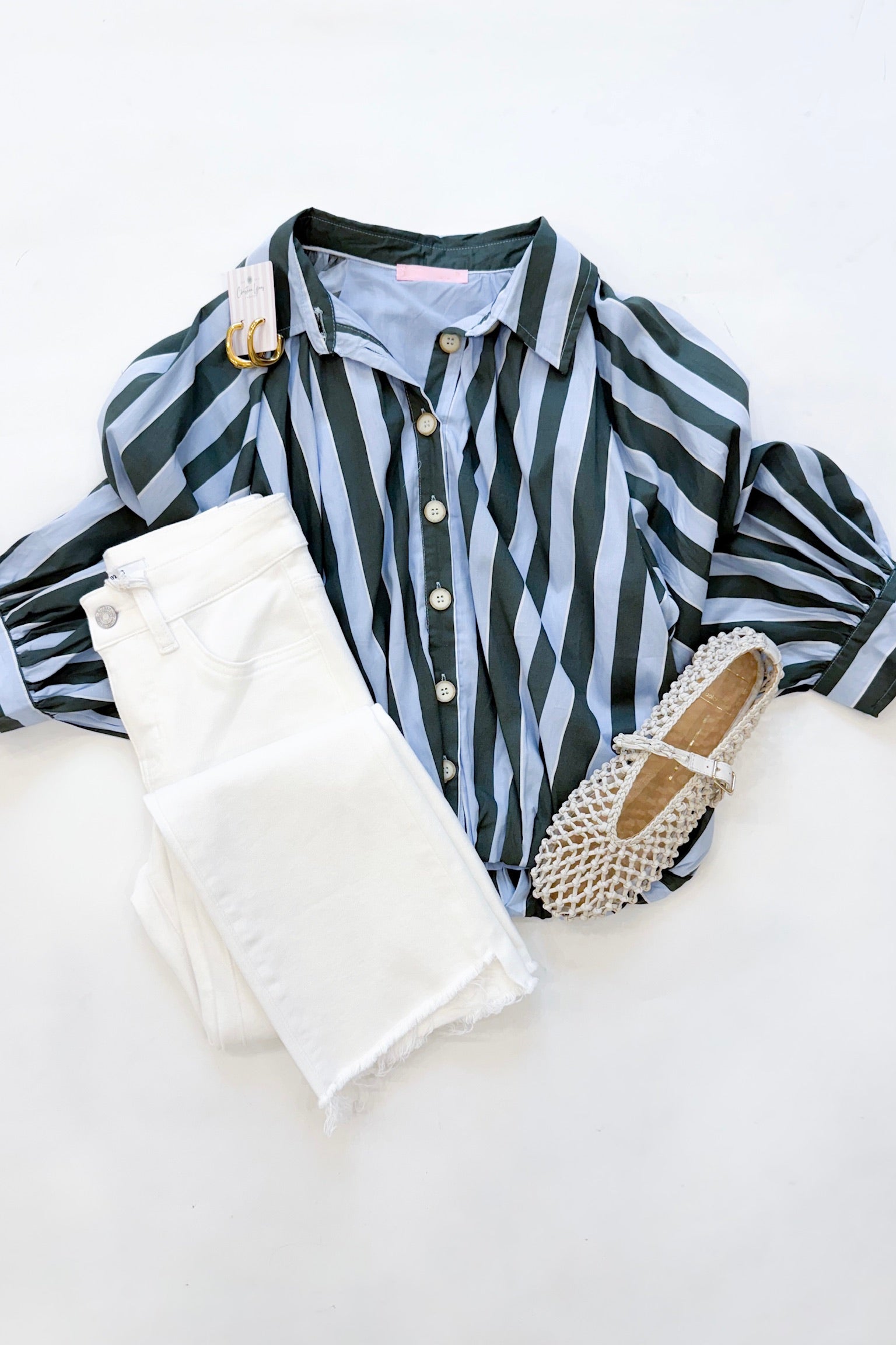 Brandi Striped Top