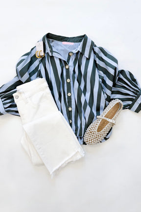 Brandi Striped Top
