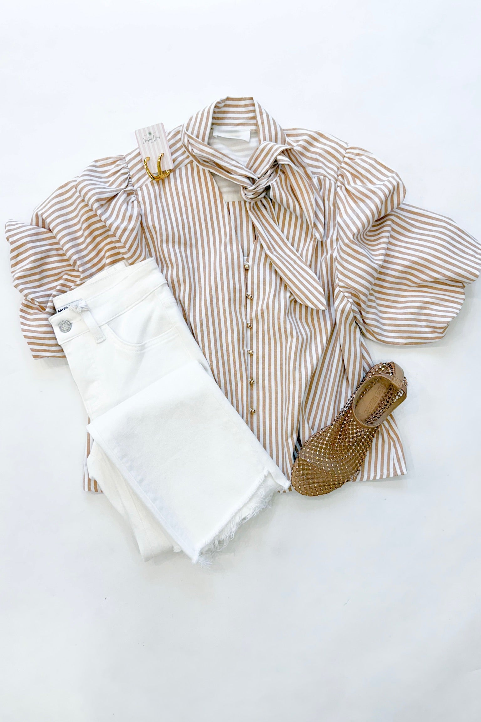 Faye Striped Top