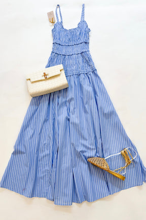 Lizzie Smocked Maxi Dress