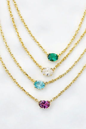 Cailin Birthstone Necklace