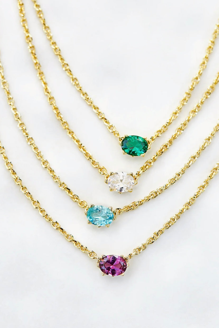 Cailin Birthstone Necklace