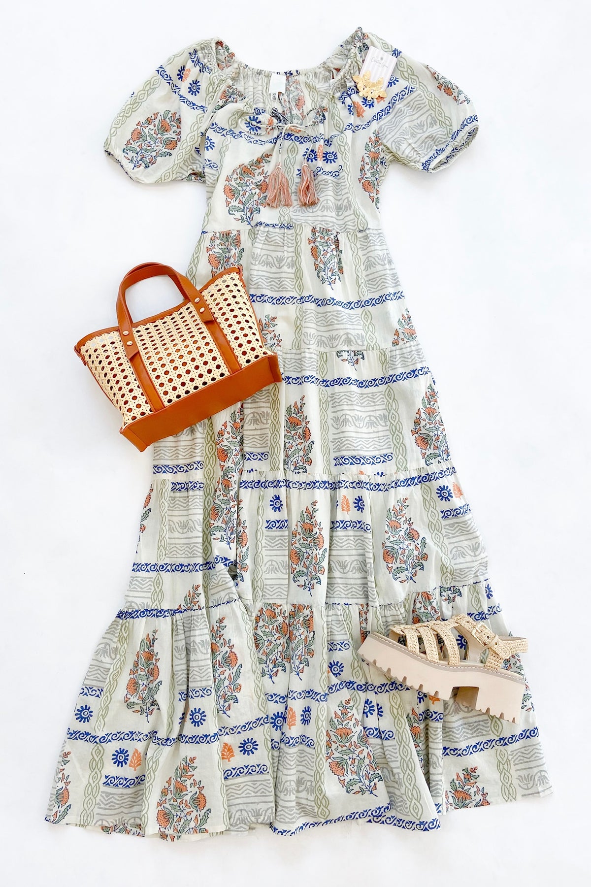 Ayana Dress Desert Tile