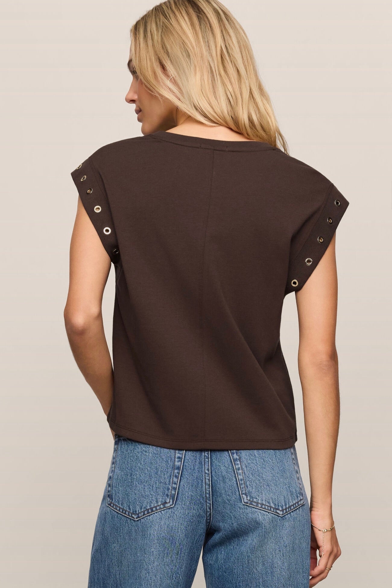 Camino Grommet Top Dark Chocolate