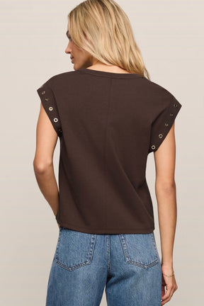 Camino Grommet Top Dark Chocolate