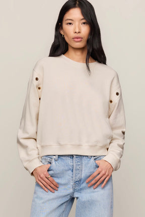 Axel Grommet Sweatshirt Sandstone