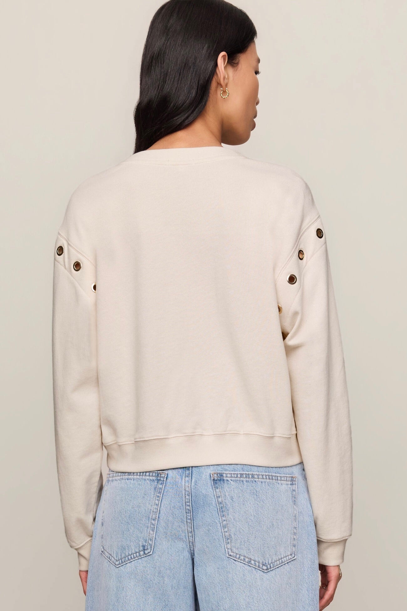 Axel Grommet Sweatshirt Sandstone