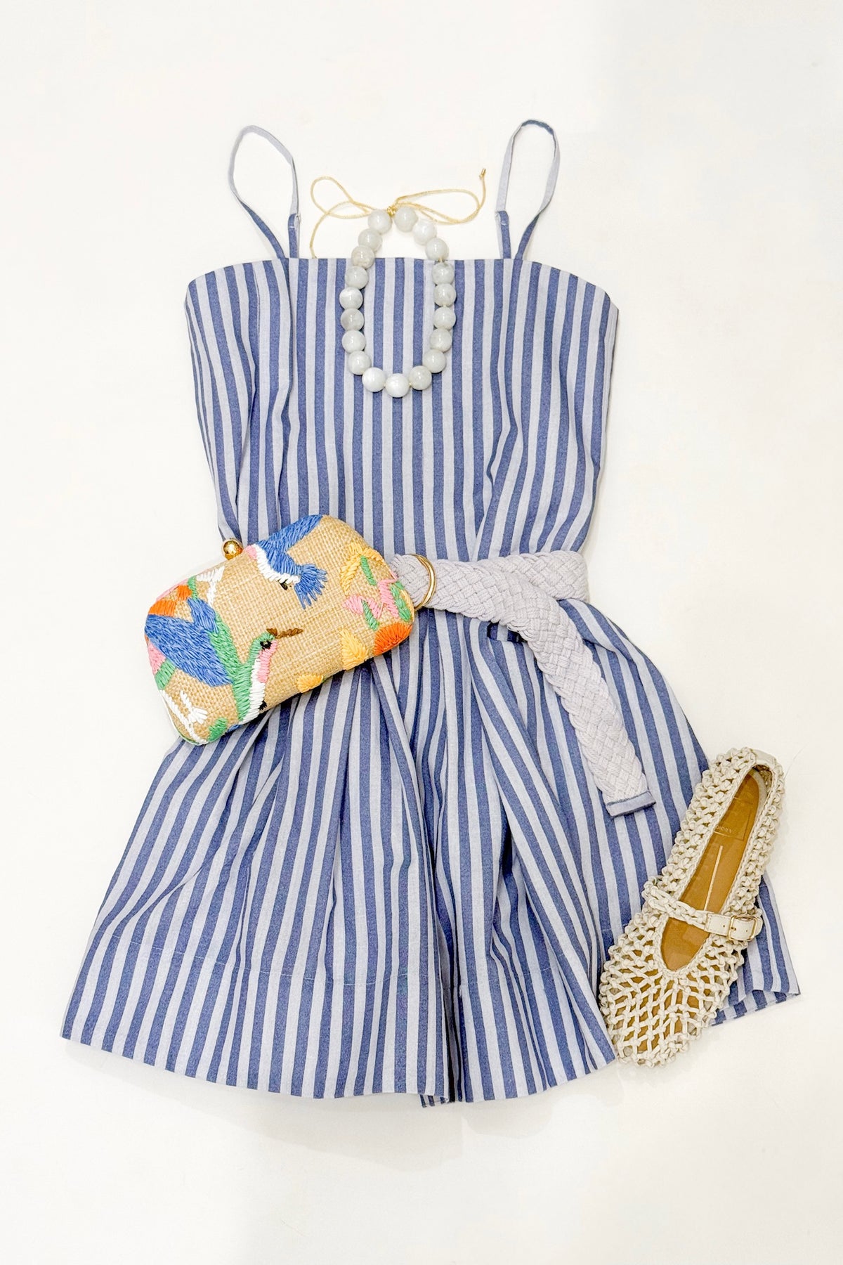 Marlowe Dress Coastal Stripe
