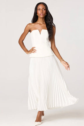 Aryana Dress White