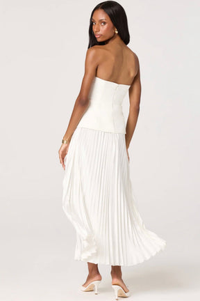 Aryana Dress White