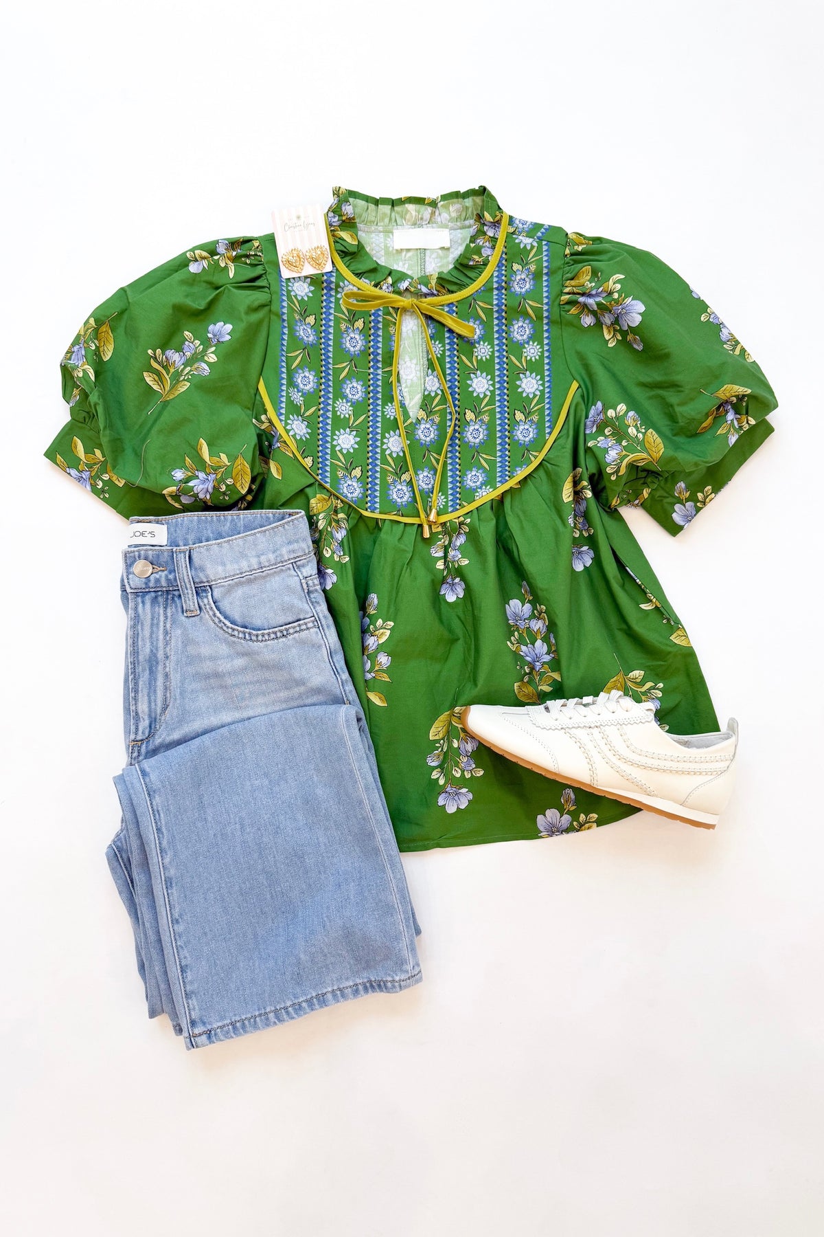 Ava Blouse Green