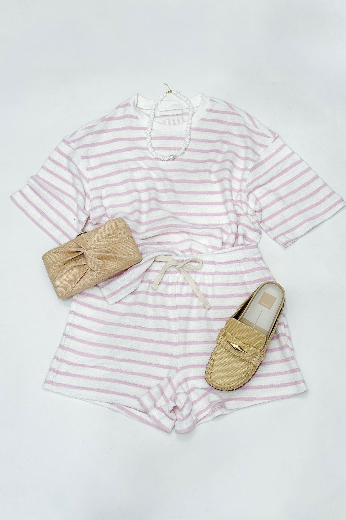 Hayes Short Set Pink