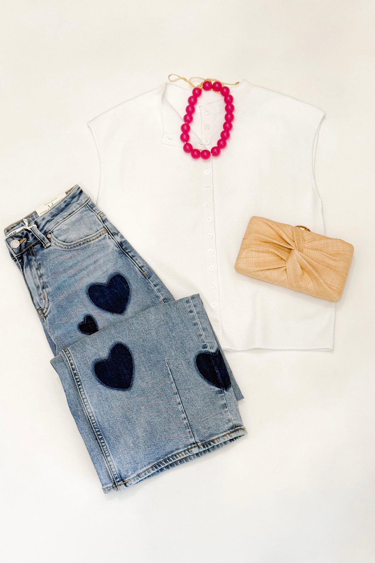 Bennett Sweater Top White