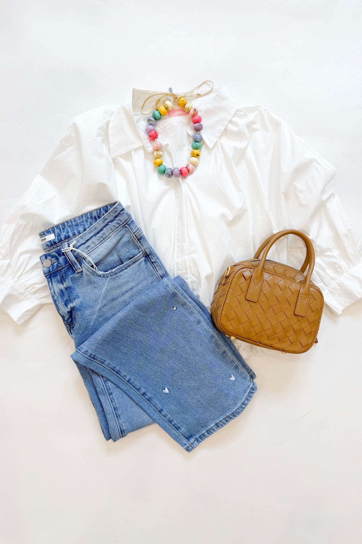 Brandi Top White