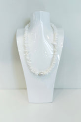 Margot Necklace White
