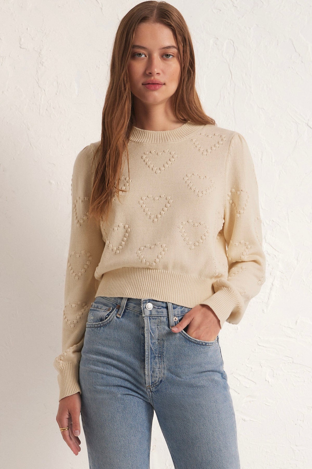 Love Sweater Sandstone