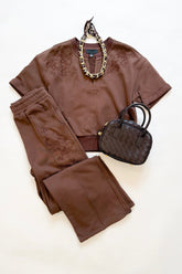 Whit Top Brown
