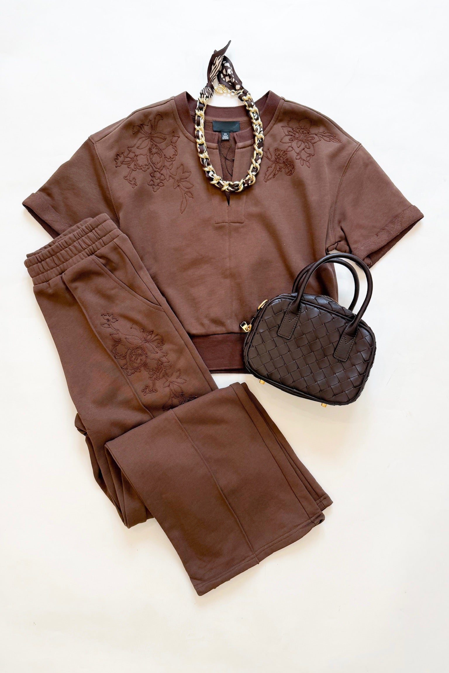 Whit Pants Brown