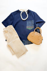 Jen Top Navy