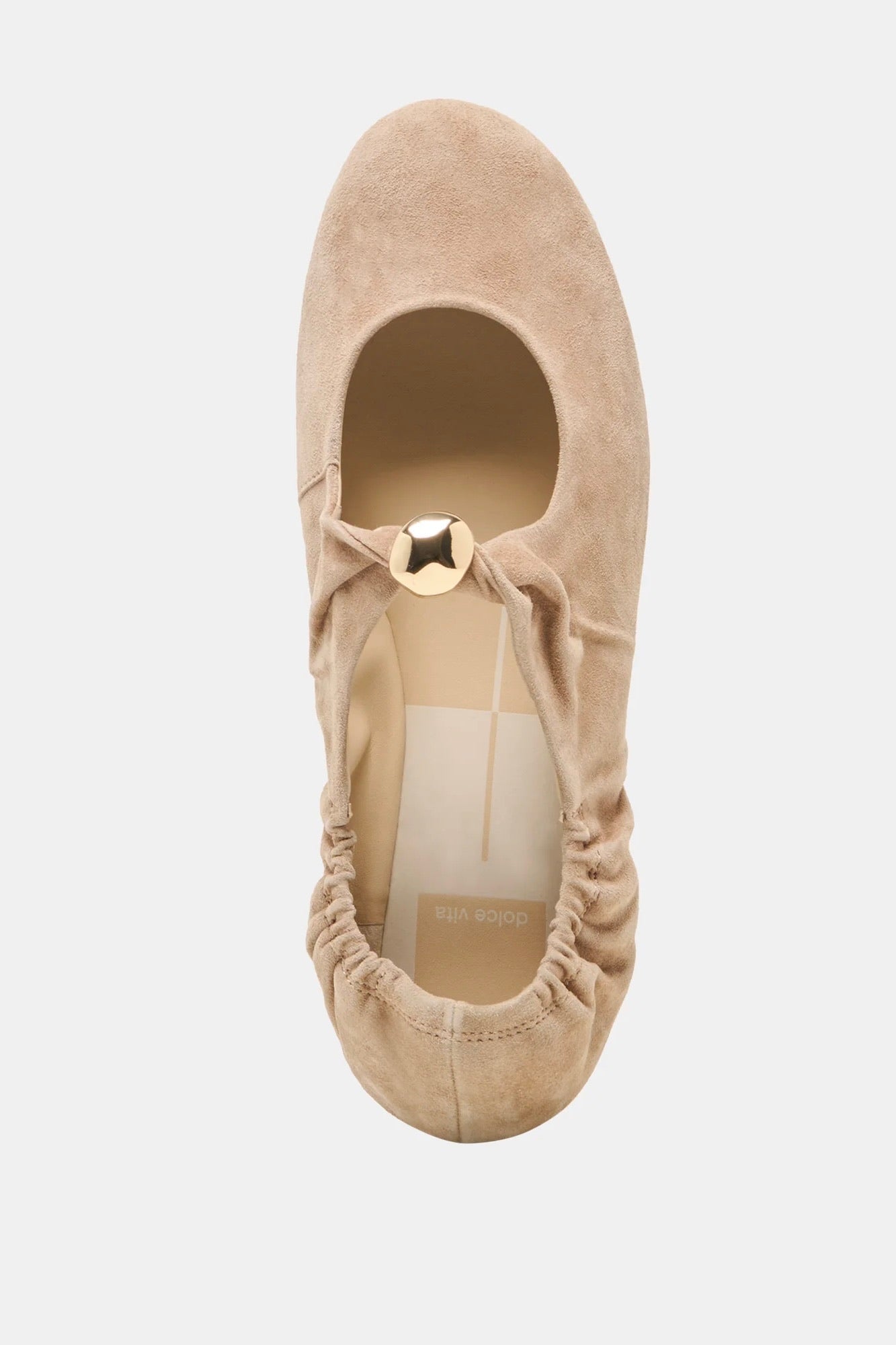 Cornel Suede Flats Camel