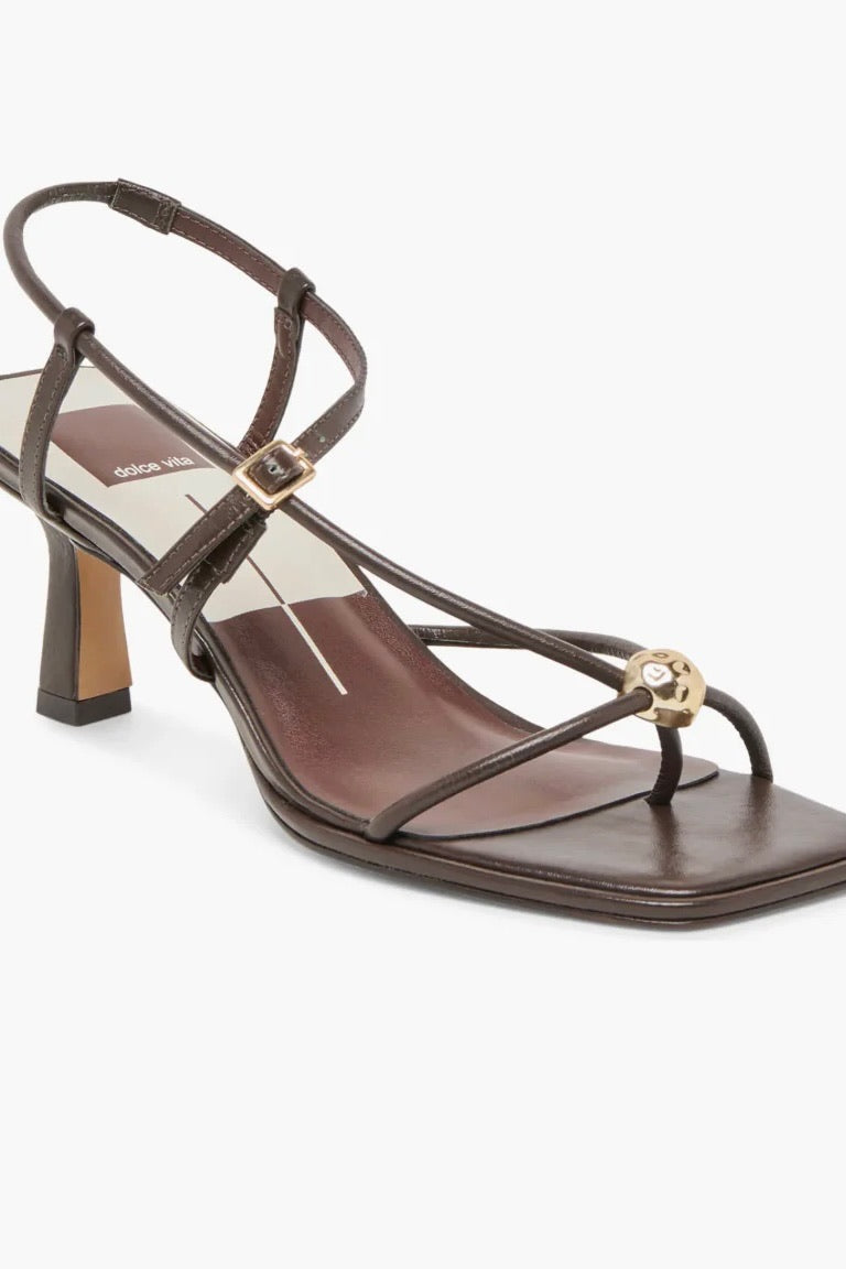 Mylee Heels Dark Brown