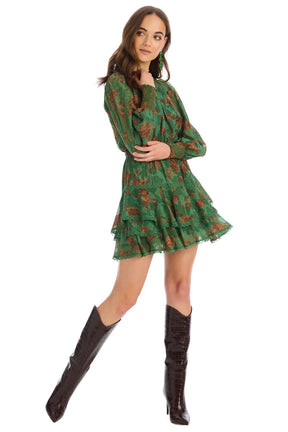 Carter Dress Forest Florals