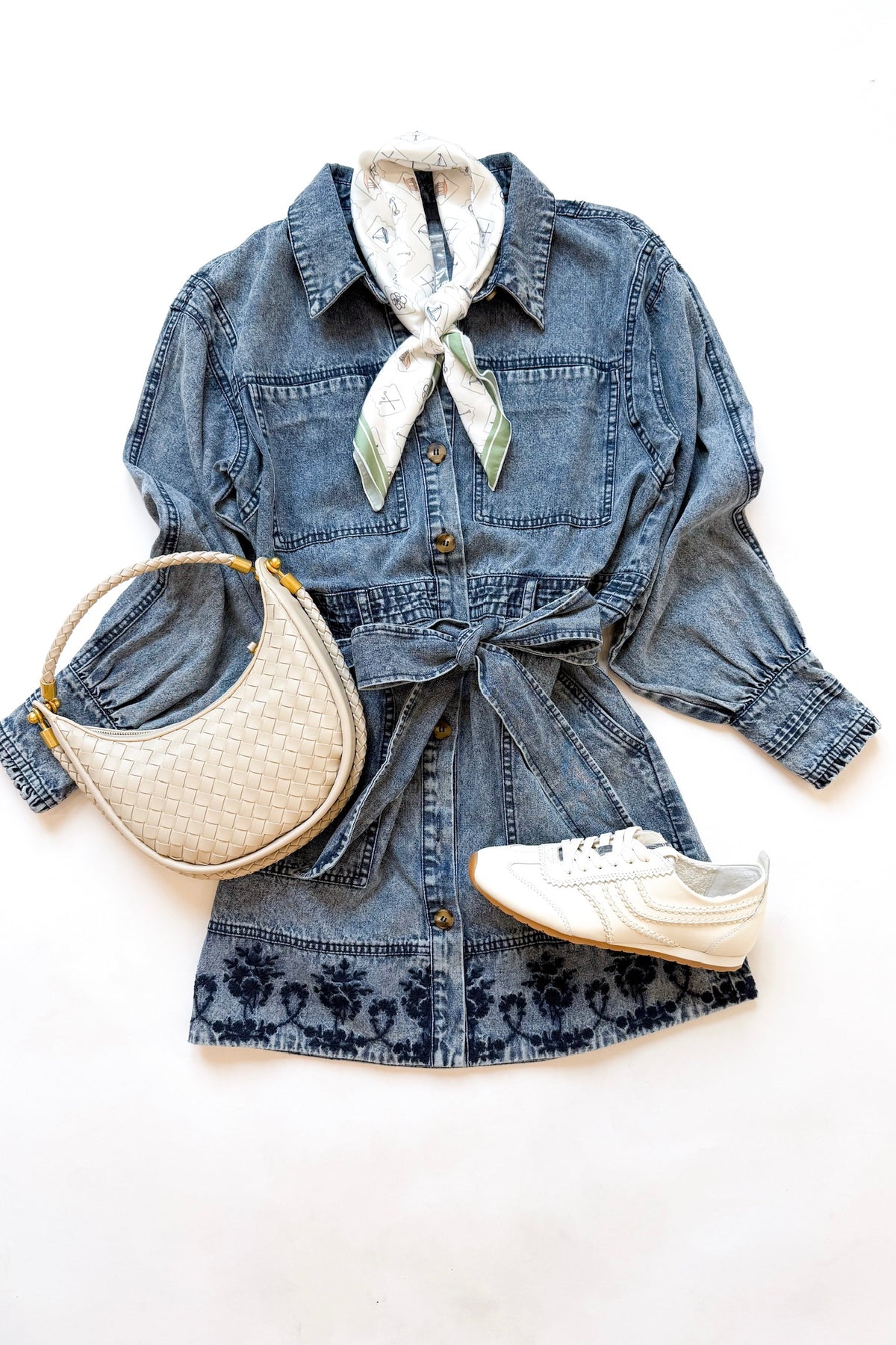 Elodie Mini Shirt Dress