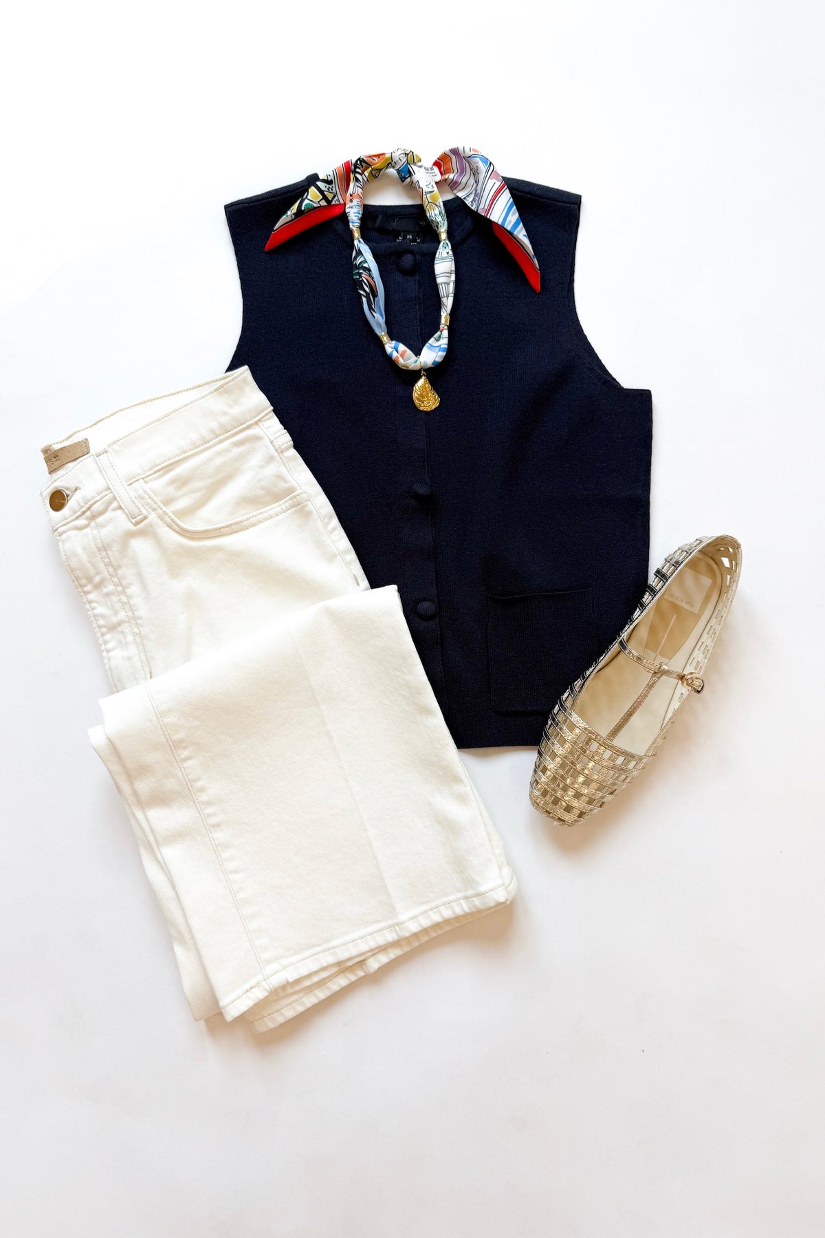 Cosysoft Knit Vest Navy