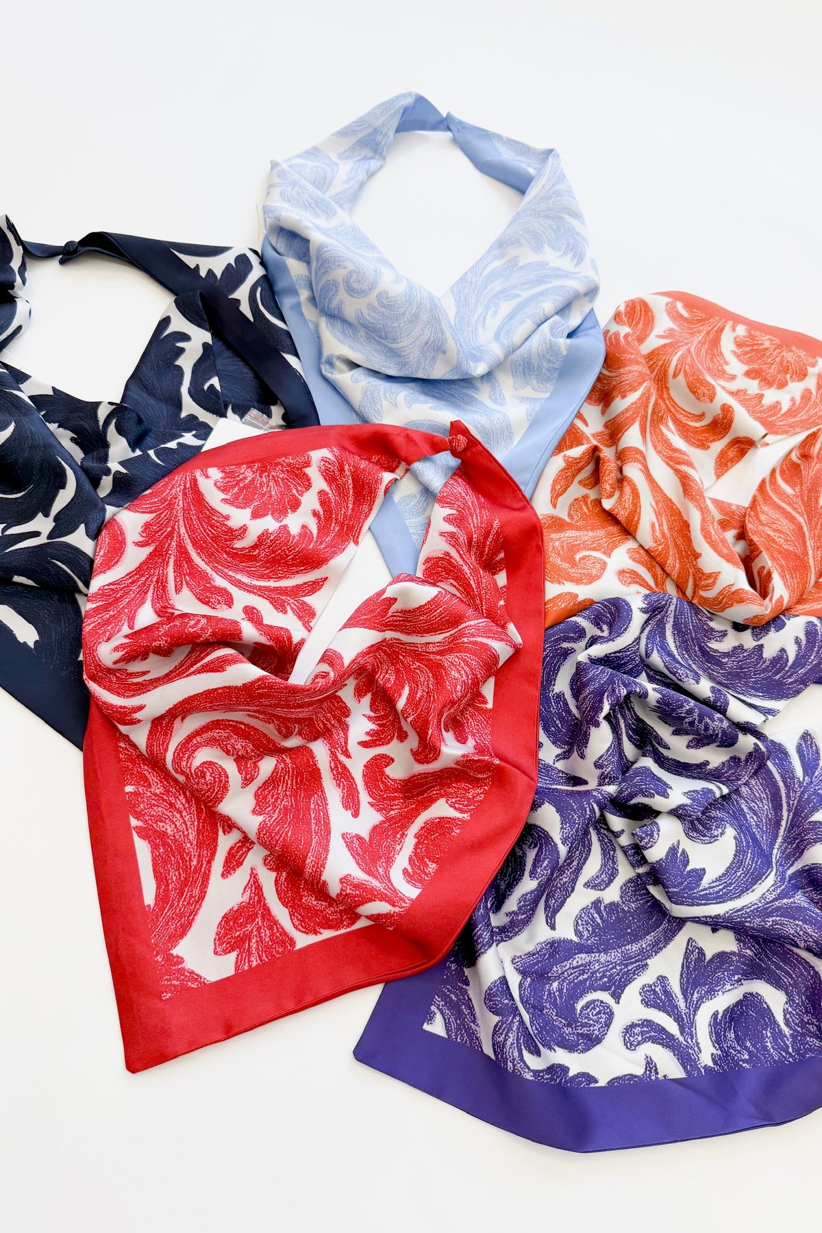 Anna Cate Satin Scarves
