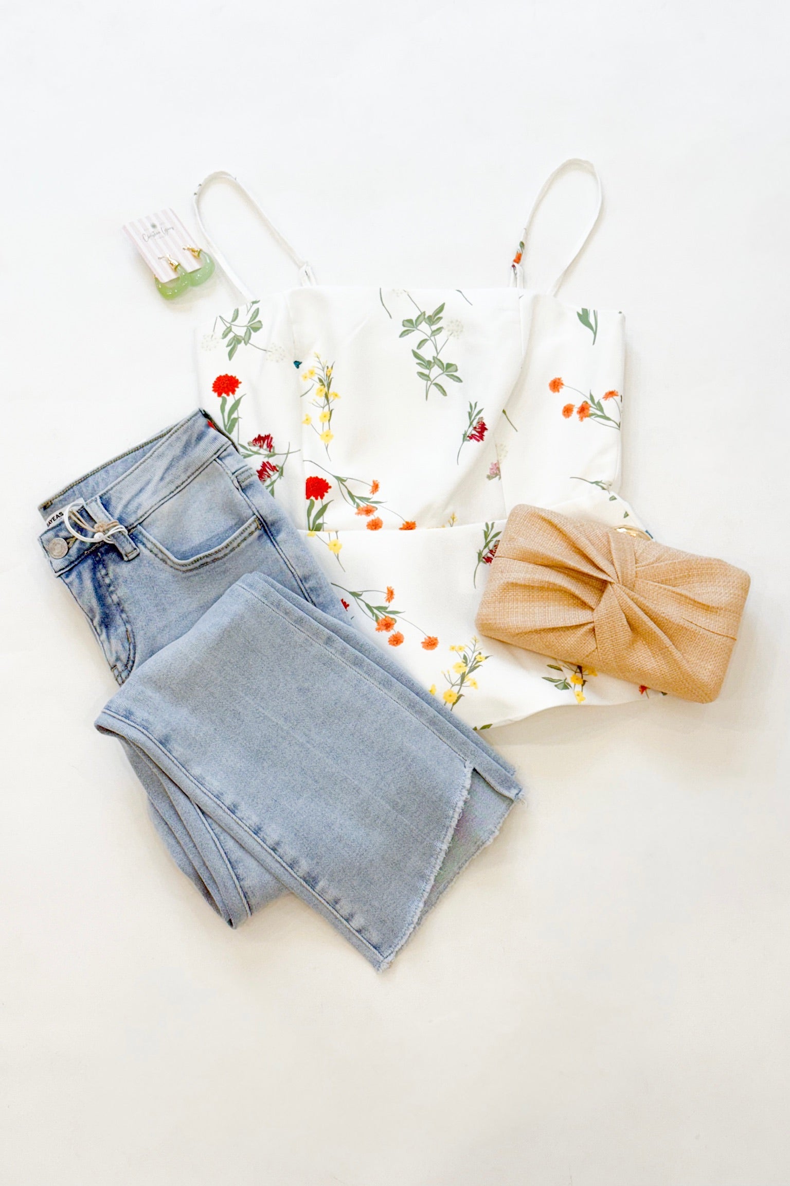Christine Floral Top