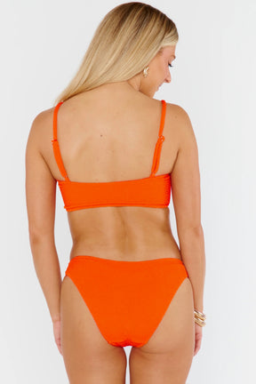 Keys Top Orange Scrunch