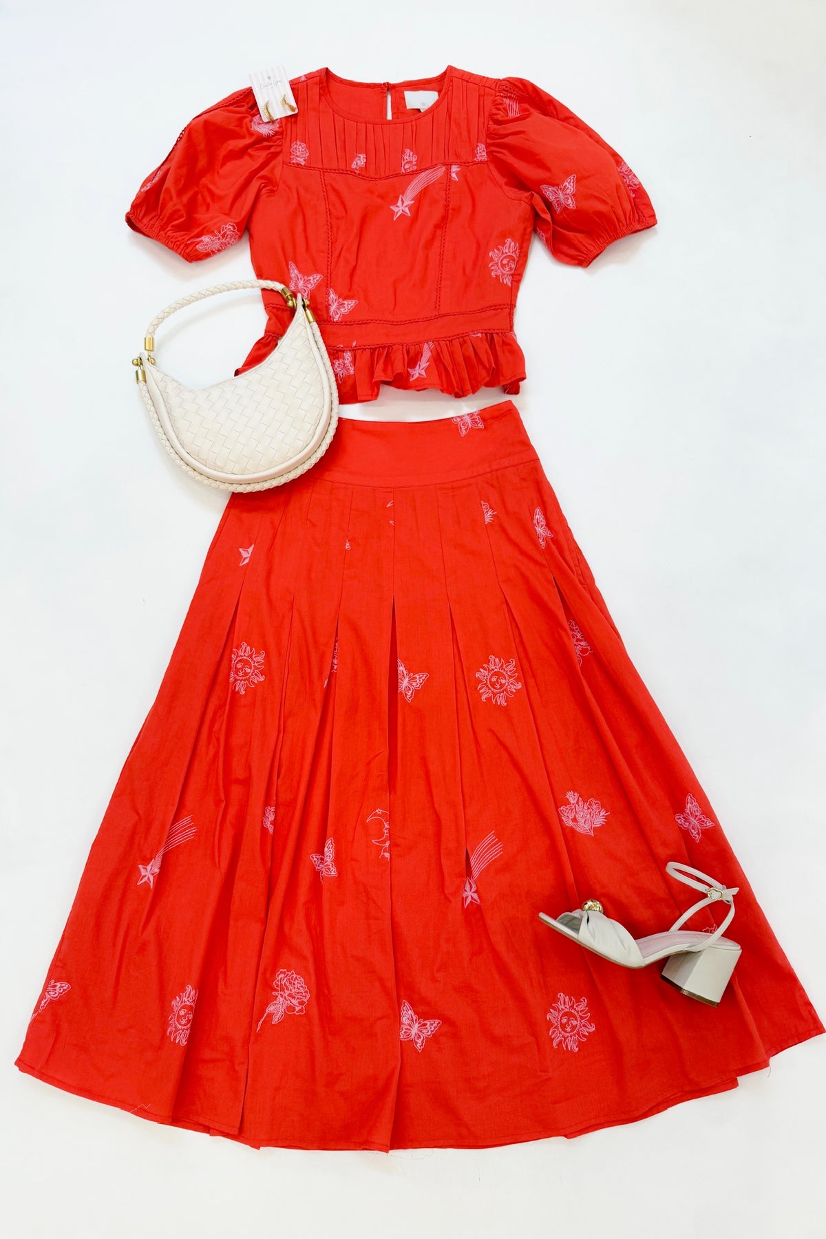 Rezza Embroidered Skirt