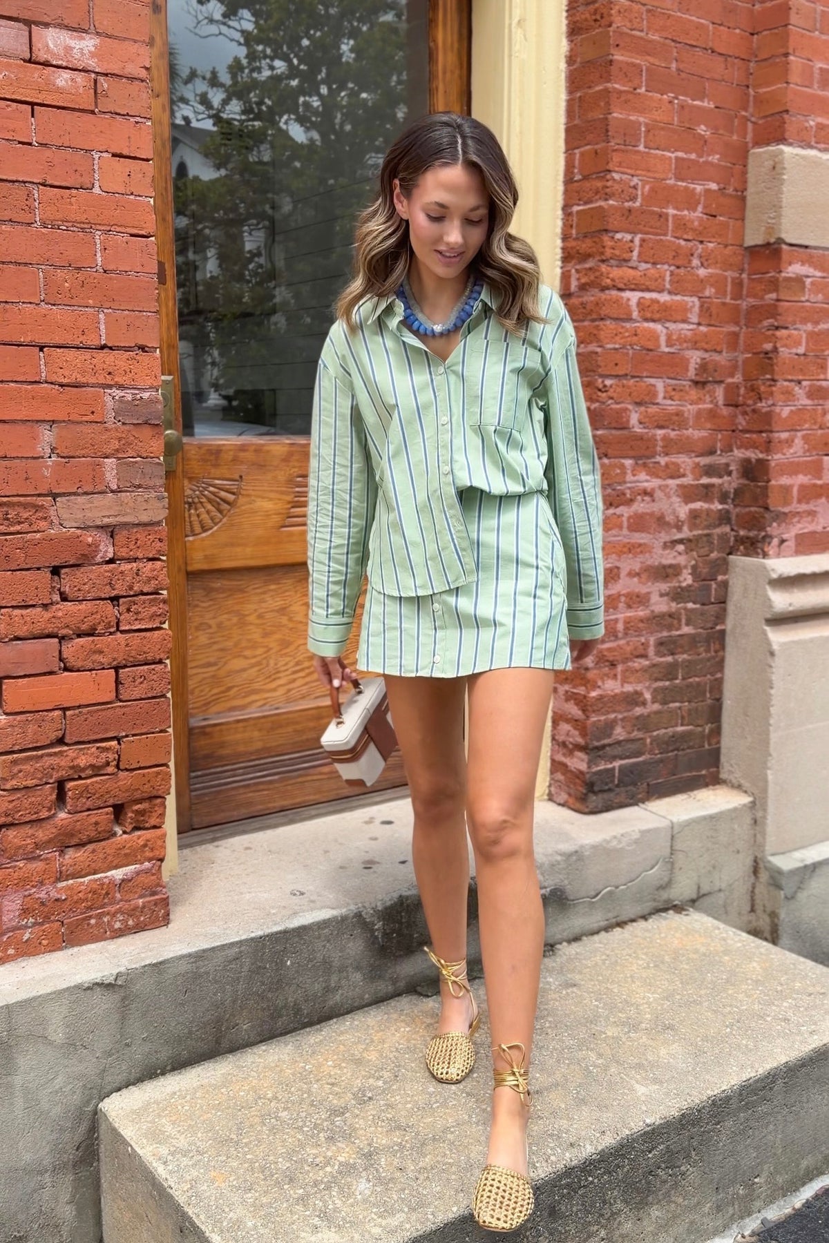The Harbor Stripe Set x Kaylyn