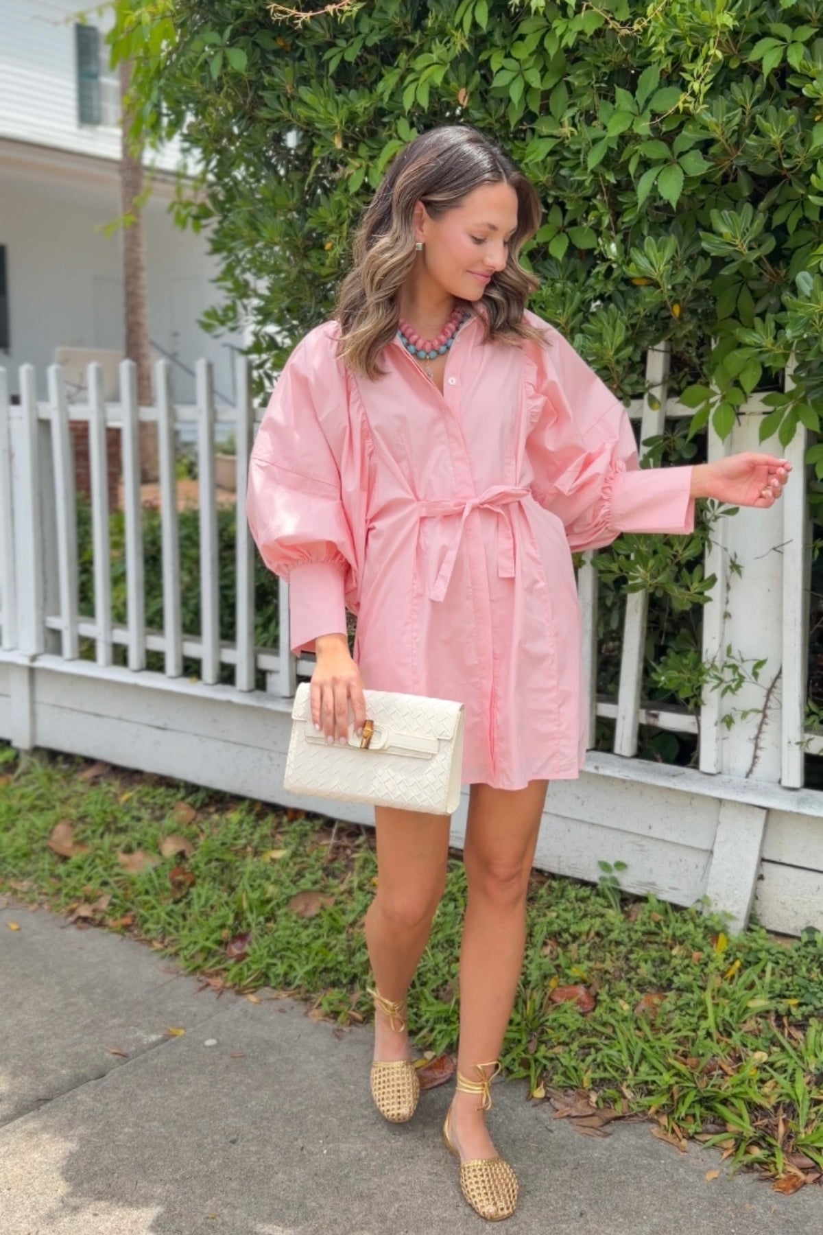 Coastal Pink Mini Dress x Kaylyn