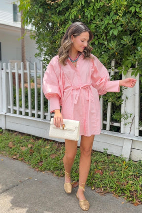 Coastal Pink Mini Dress x Kaylyn