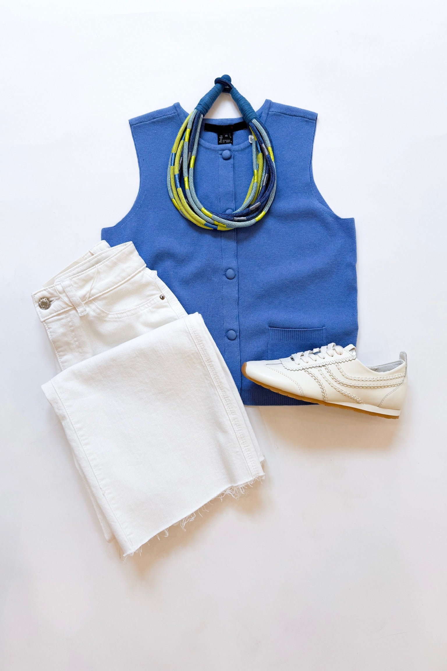 Cosysoft Knit Vest Blue