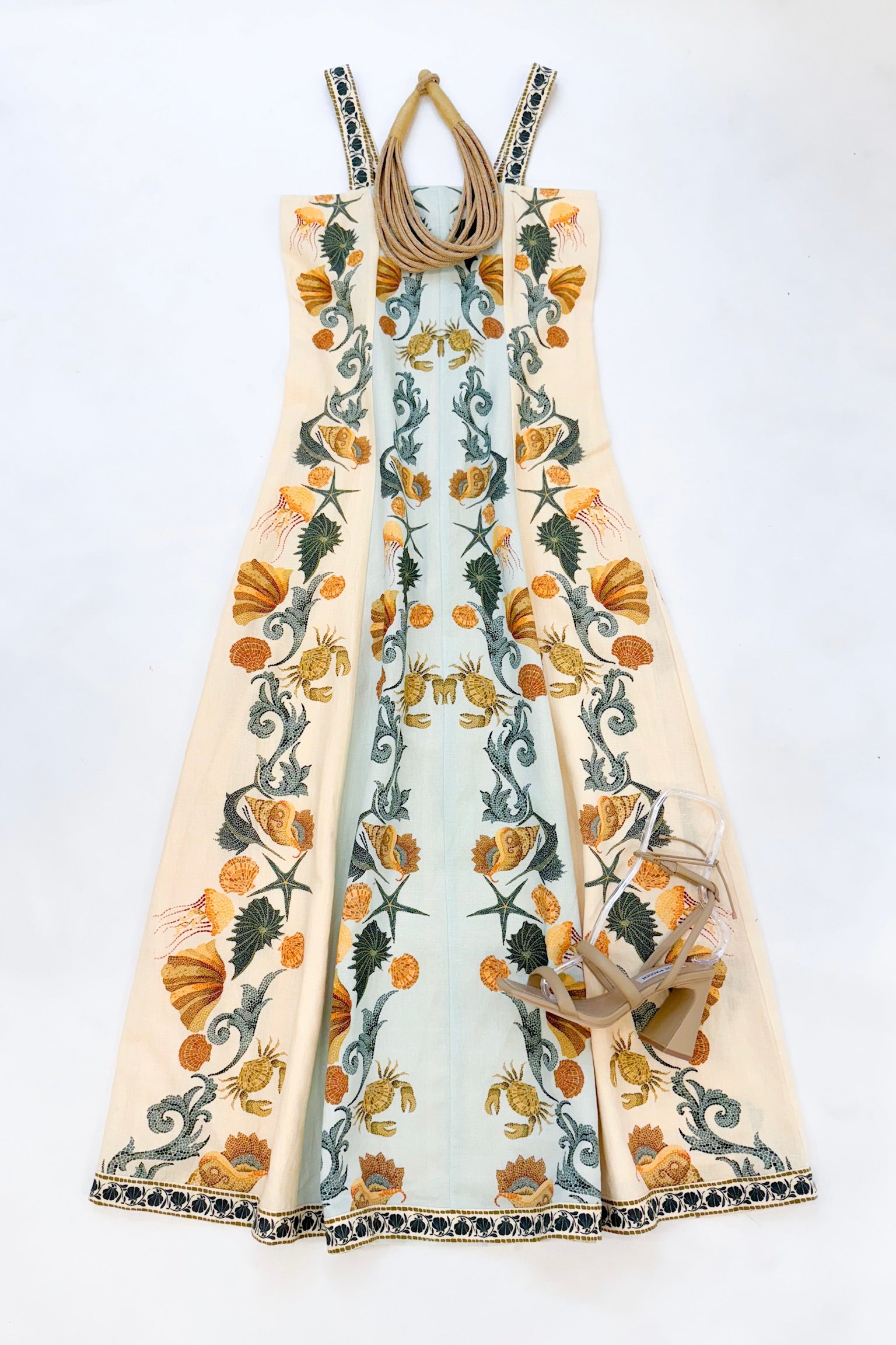 Loren Midi Dress Star Shell