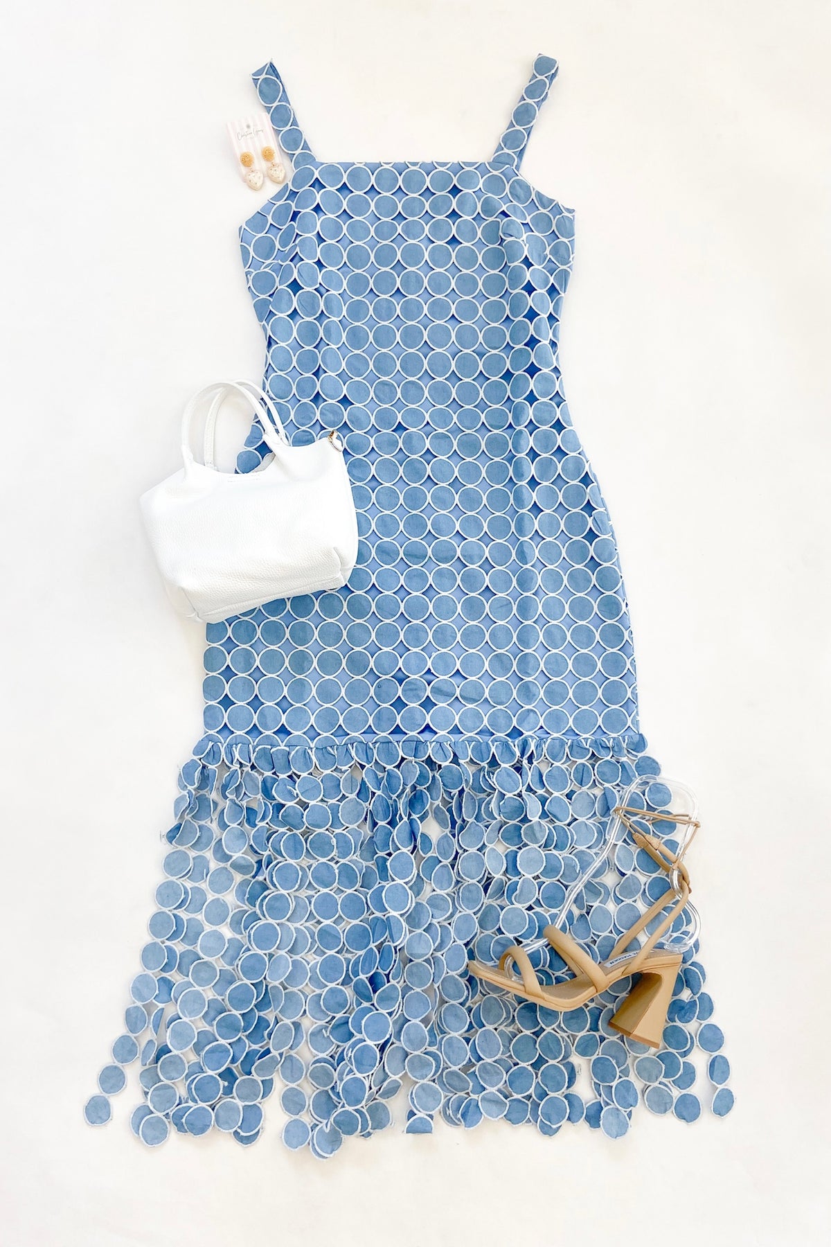 Disco Eyelet Dress