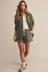 Hunter Cropped Knit Jacket