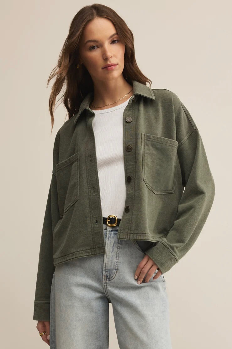 Hunter Cropped Knit Jacket