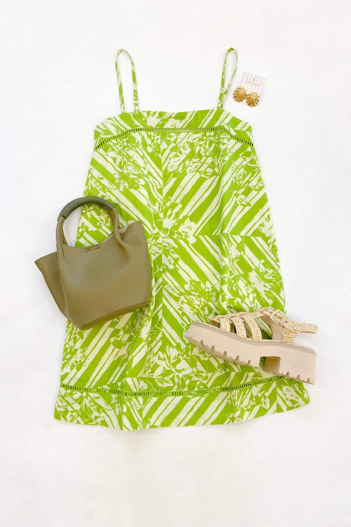 Leah Dress Lime
