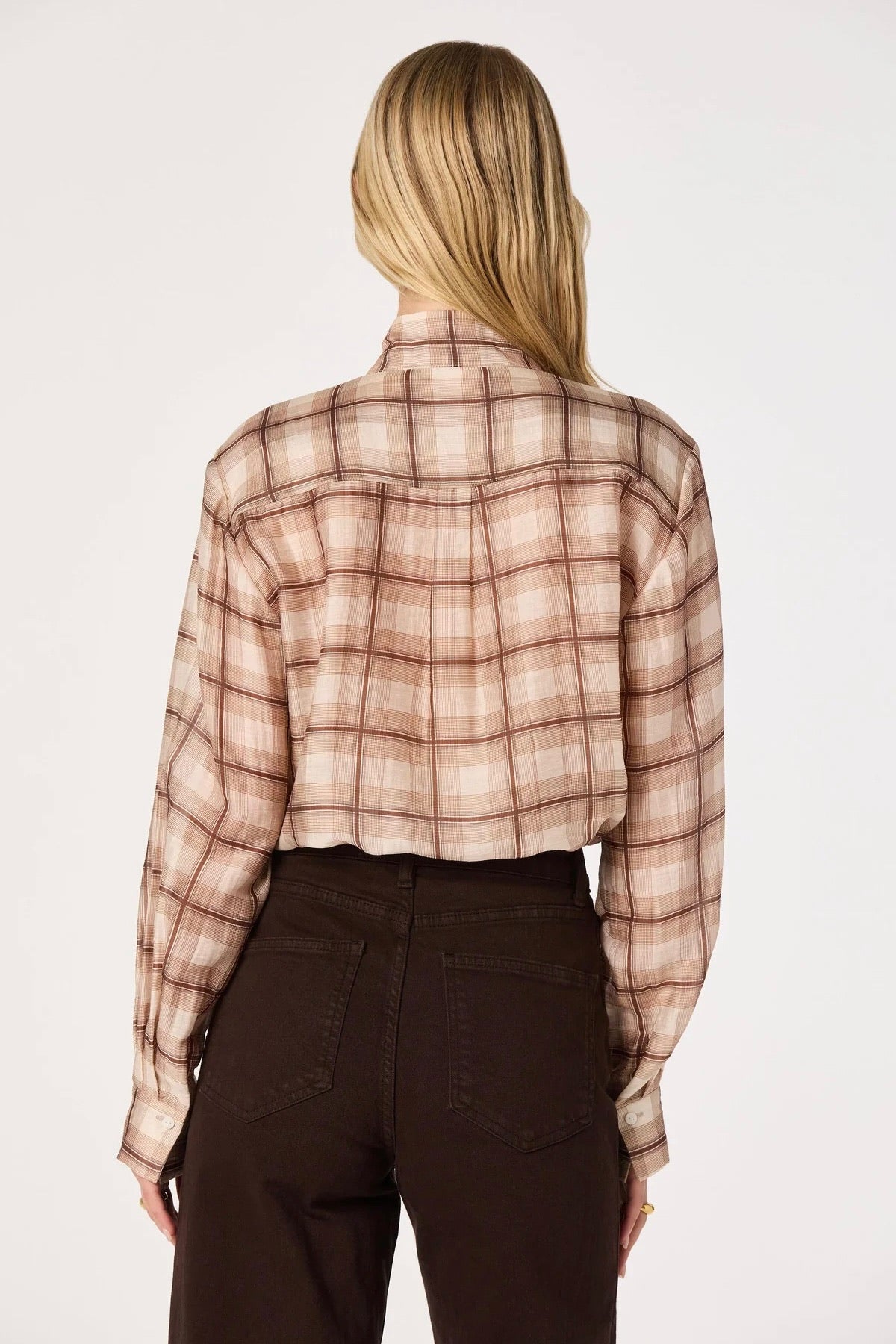 Mabry Top Brown Plaid
