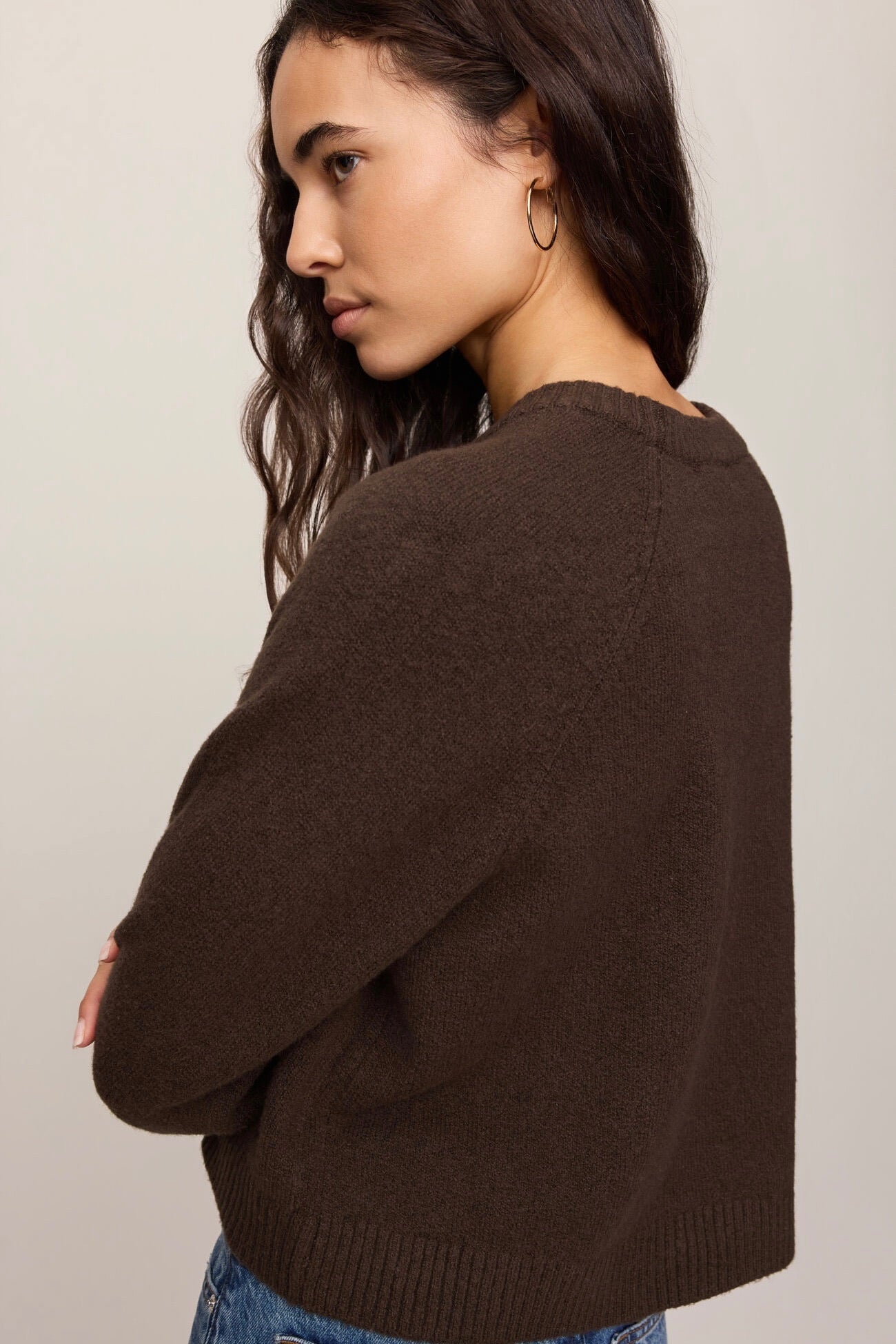 Coming Up Sweater Chocolate