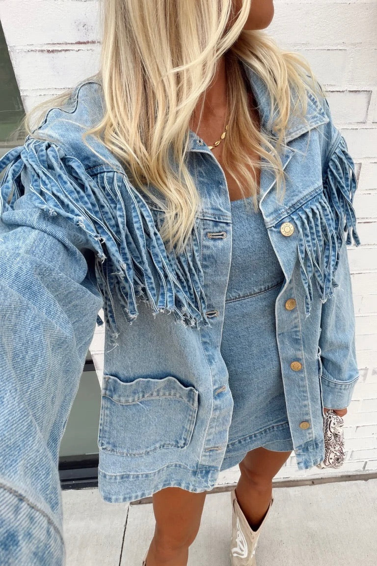 Ojai Fringe Jacket