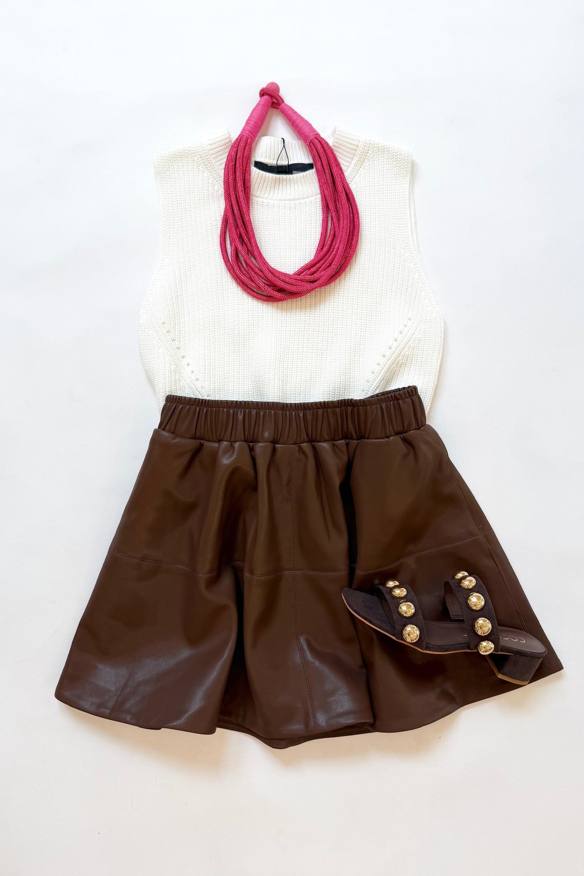 Chelsey Skirt Brown